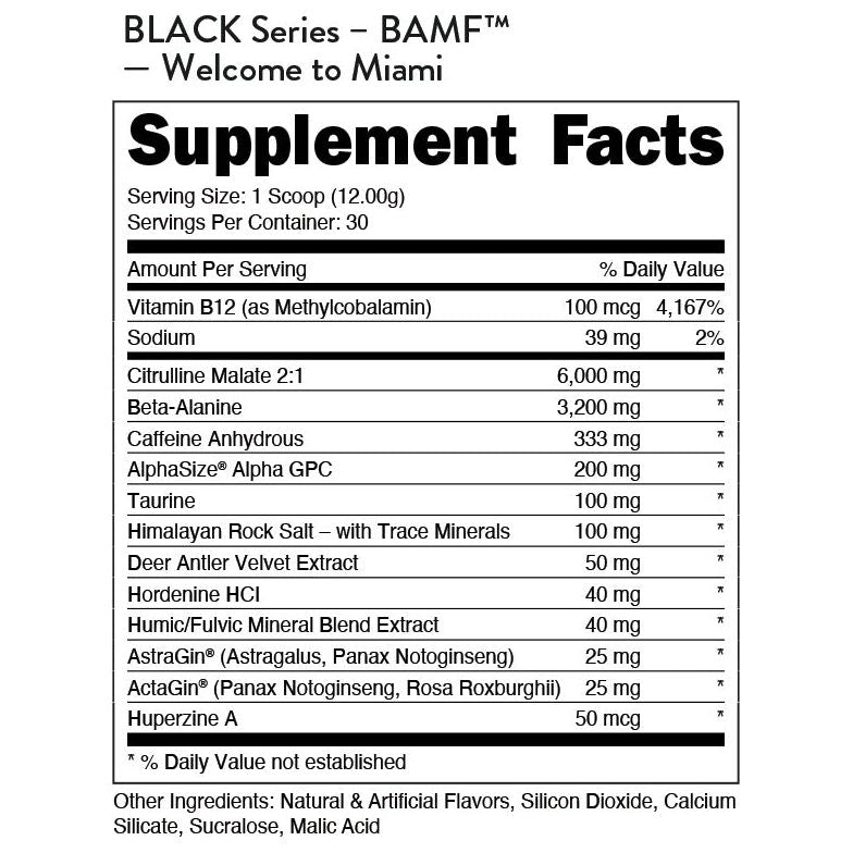 BAMF Bucked Up - 30 Servicios