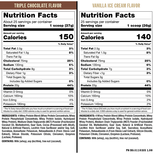 Mutant Whey - 4 lbs 2 sabores