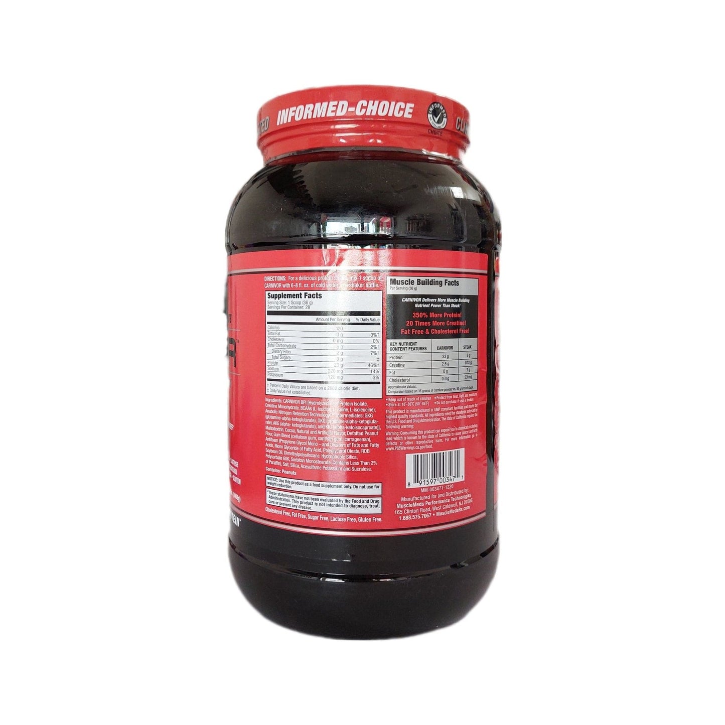 2 Lbs | Proteina Musclemeds Carnivor