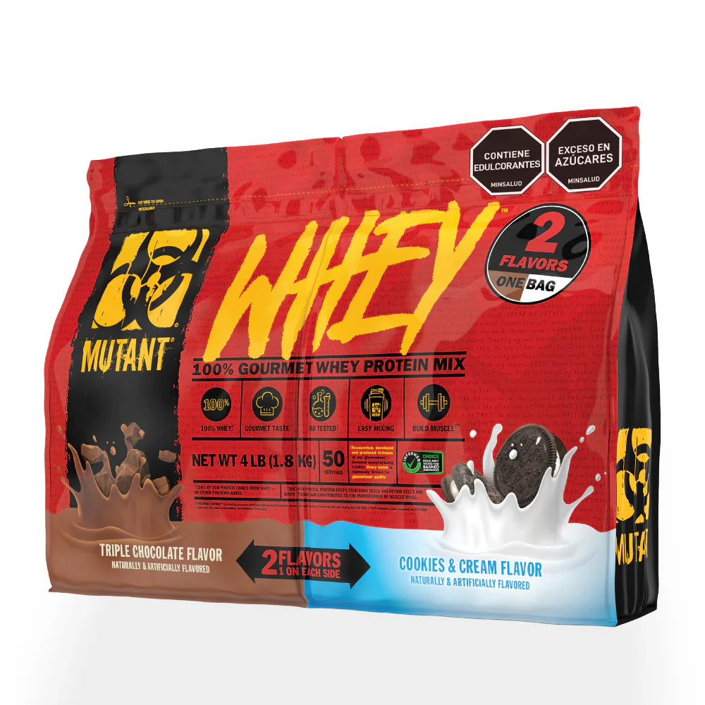 Mutant Whey - 4 lbs 2 sabores