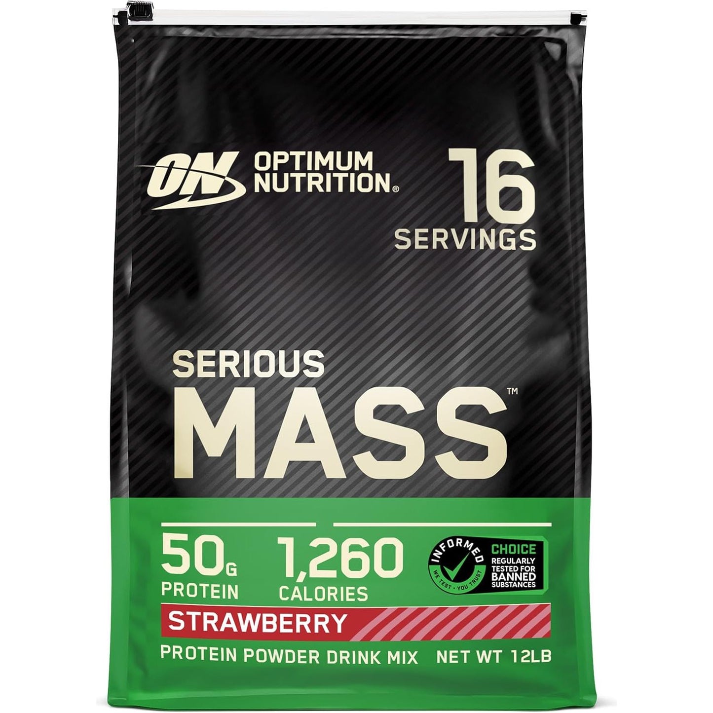Ganador de Masa Serious Mass 12 libras