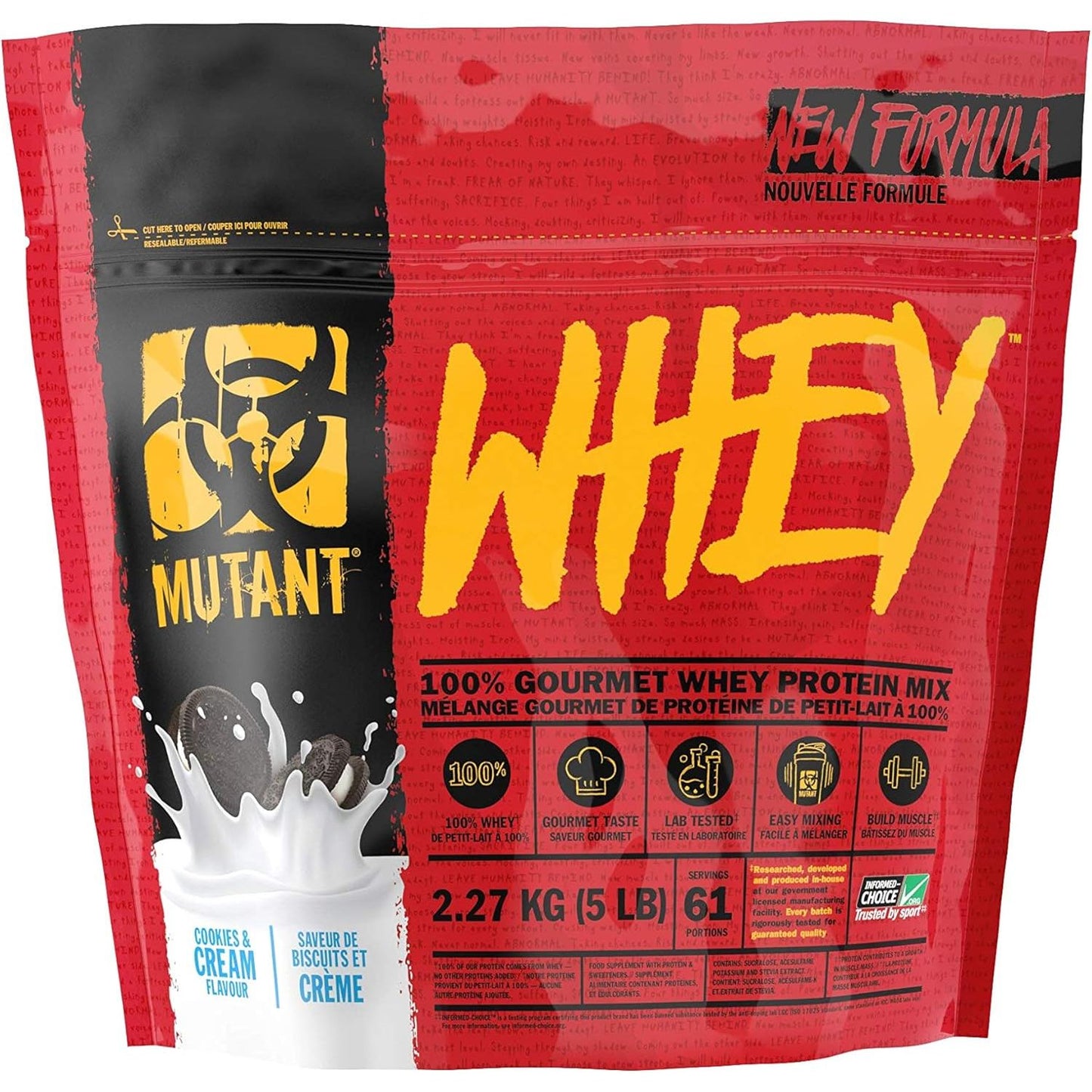 Proteina Whey mutant 5 Libras
