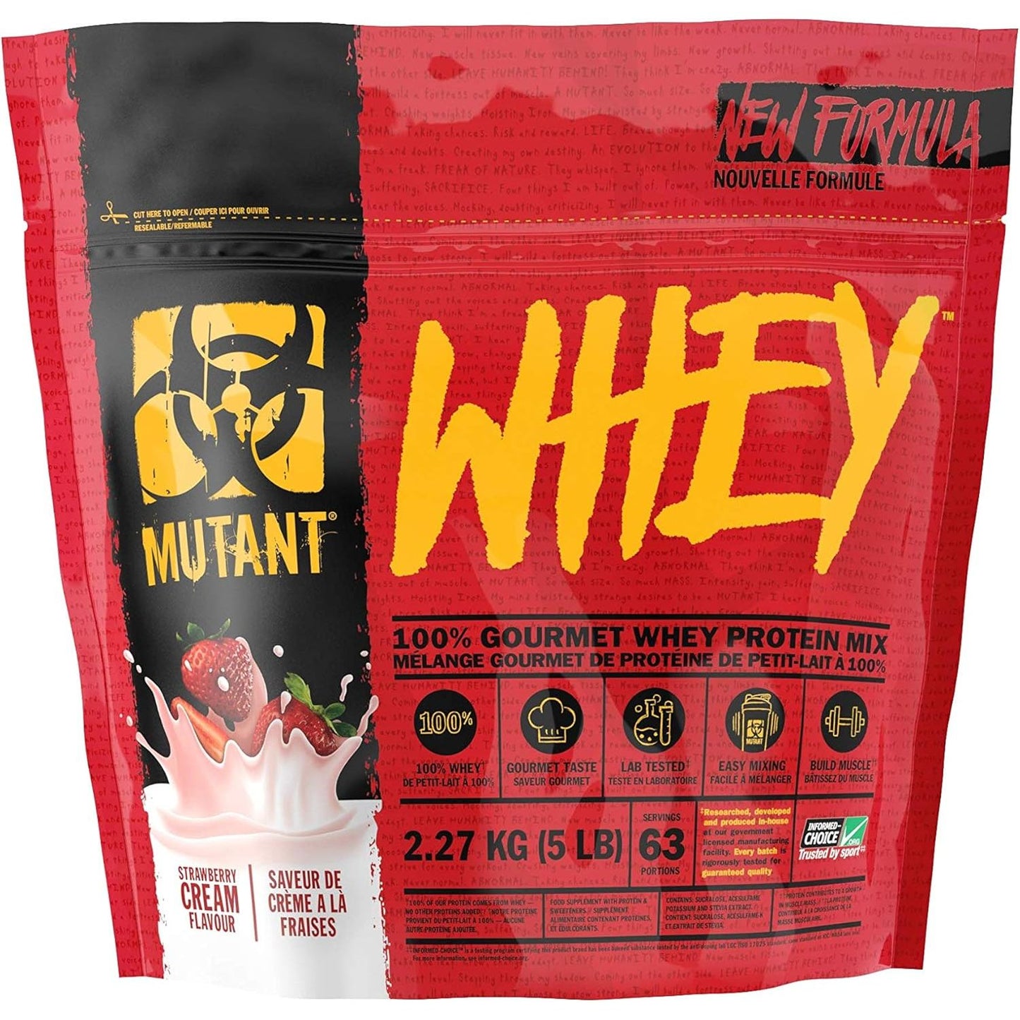 Proteina Whey mutant 5 Libras