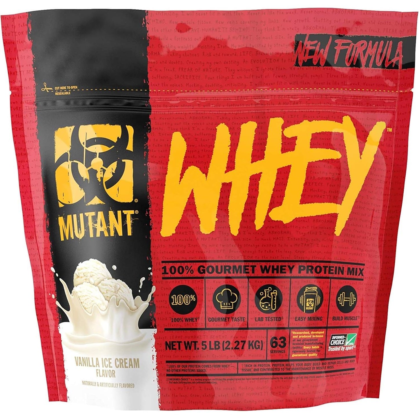 Proteina Whey mutant 5 Libras
