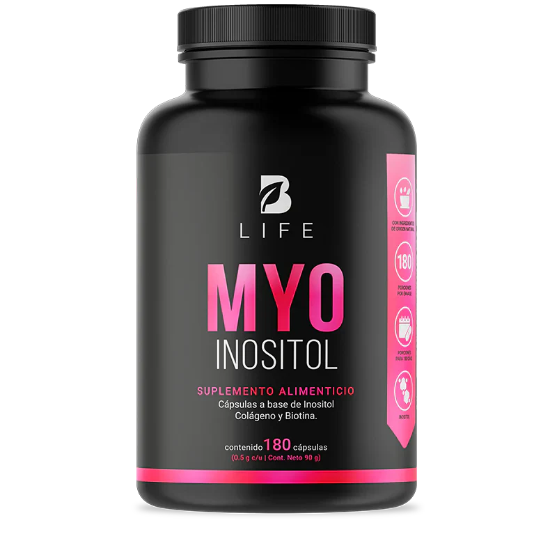 Myo Inositol | Inositol Puro - 180 Capsulas 500 mg