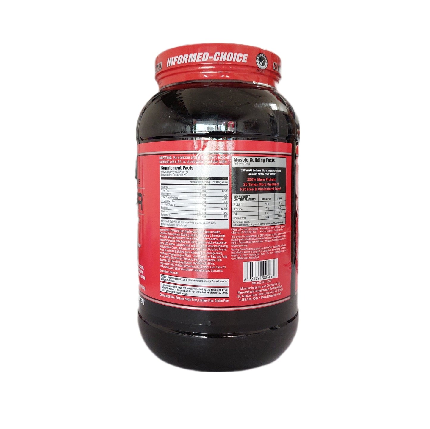 2 Lbs | Proteina Musclemeds Carnivor