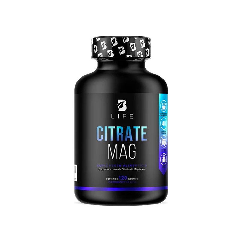 CITRATE MAG | CITRATO DE MAGNESIO 120 CAPS B LIFE