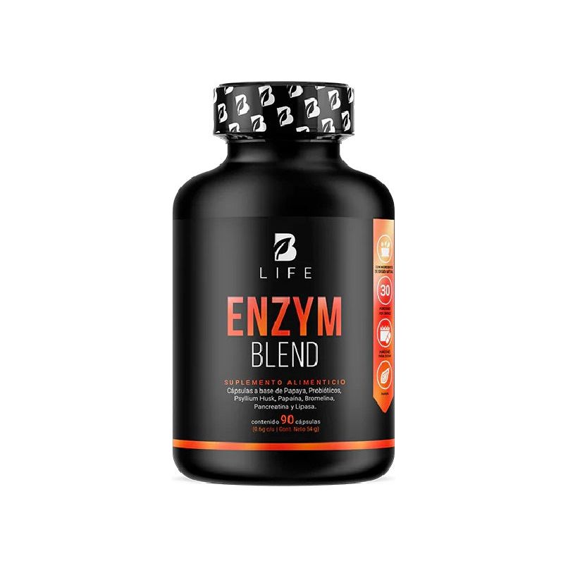 ENZYM BLEND | Enzimas Digestivas 90 CAPS B LIFE