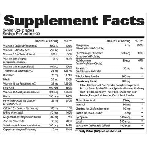 Mens Multi Vitamin + Test - 150 ct