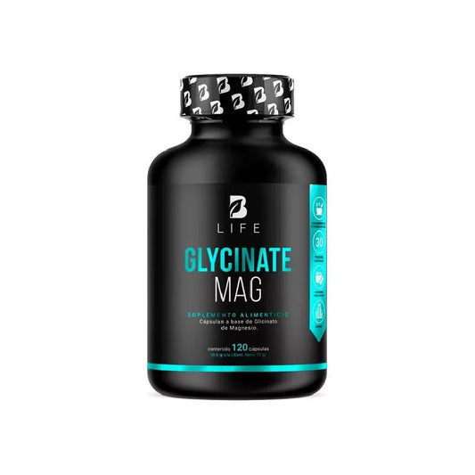 GLYCINATE MAG | Glicinato de Magnesio 120 CAPS B LIFE