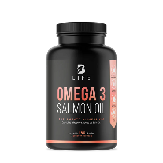 Omega 3 Aceite Puro de Salmón Blife - 180 capsulas