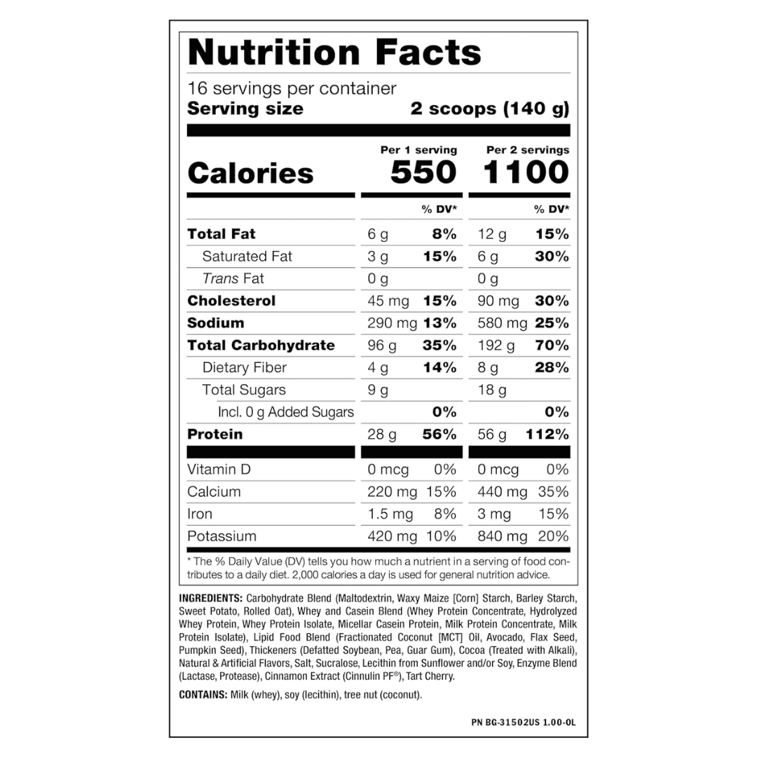 5 Lbs | Proteina Mutant Mass