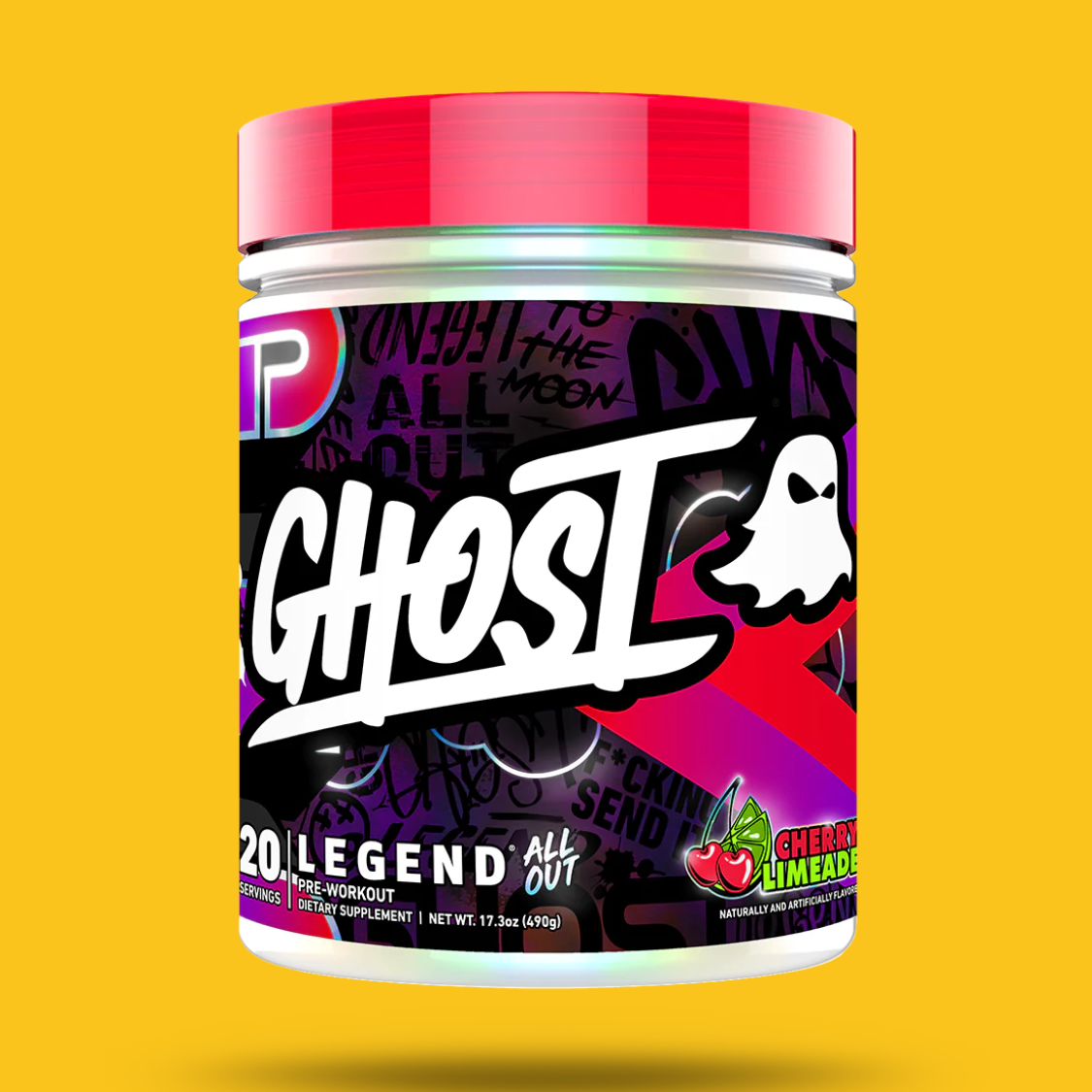 GHOST LEGEND ALL OUT PRE WORKOUT 20 SERV GHOST LIFESTYLE