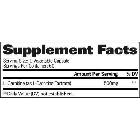 GA L-CARNITINE 500mg 60 CAPS