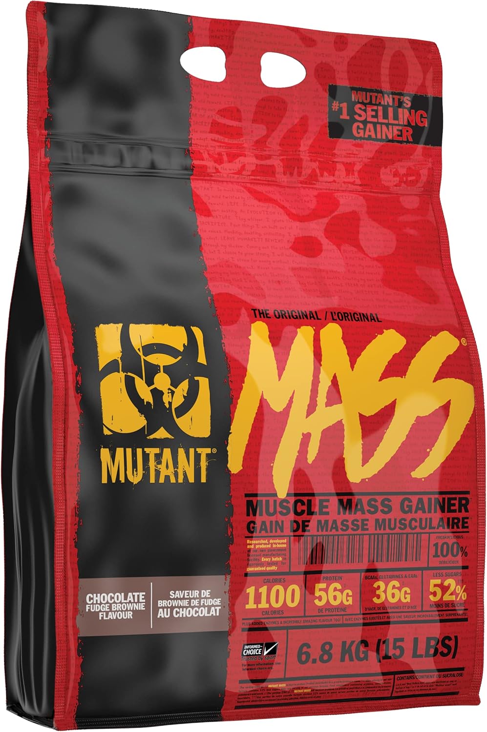 Ganador de Masa Mutant Mass 15 Libras