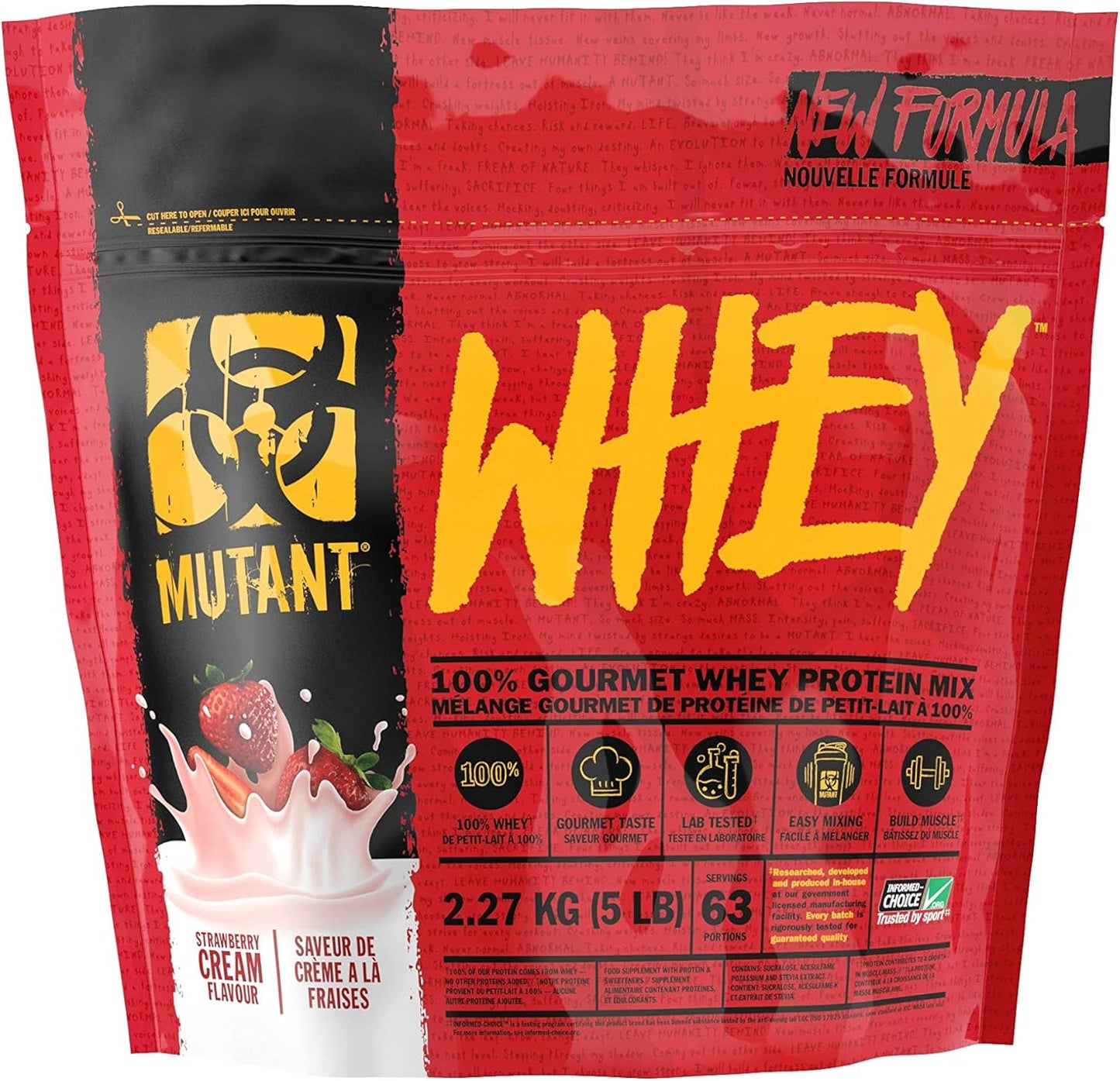 Proteina Whey mutant 5 Libras