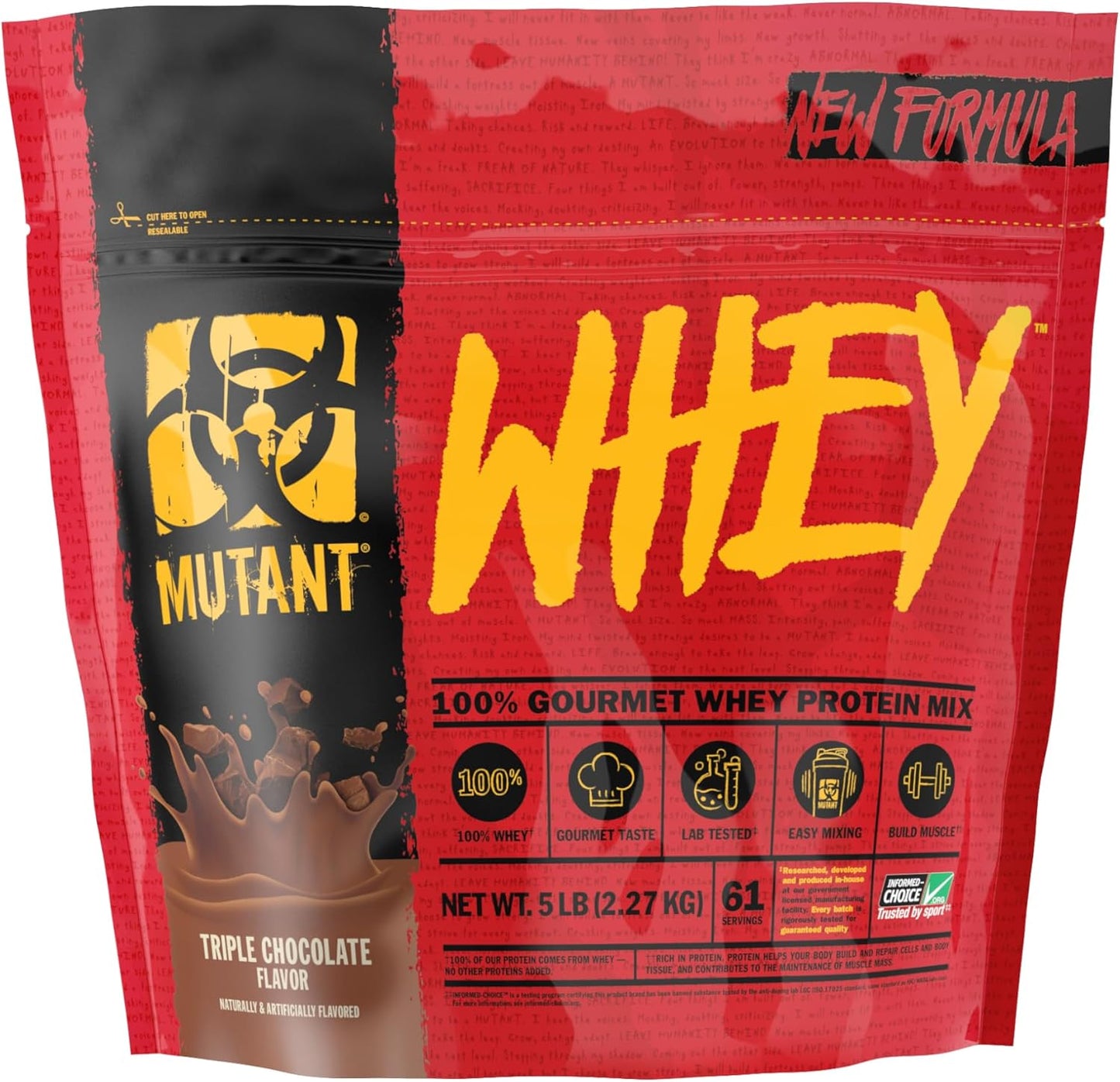 Proteina Whey mutant 5 Libras